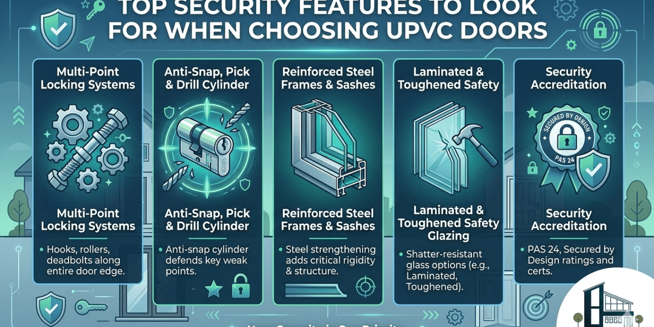 Top Security Features to Look for When Choosing UPVC Doors