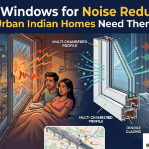 UPVC Windows for Noise Reduction Why Urban Indian Homes Need Them Now