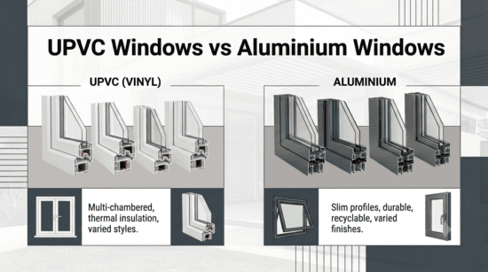 UPVC Windows vs Aluminium Windows